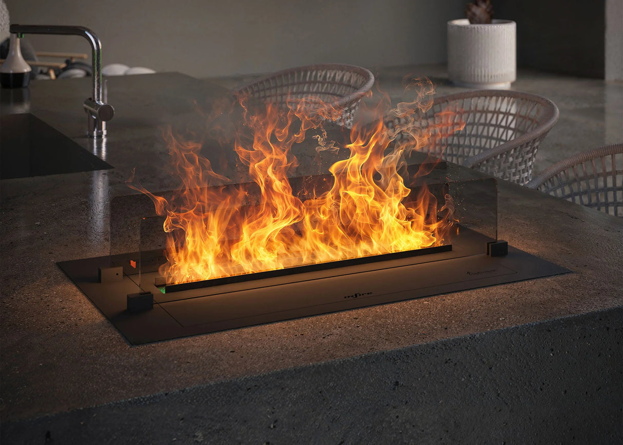 Steam-based fireplace - INVAPO INSERT 700