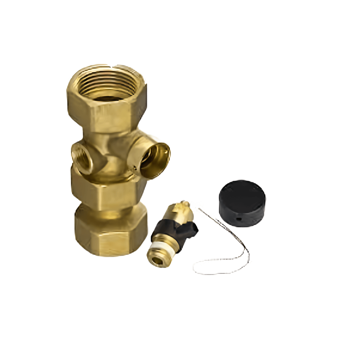 Kappenventil 1" Messing - GEMA Shop