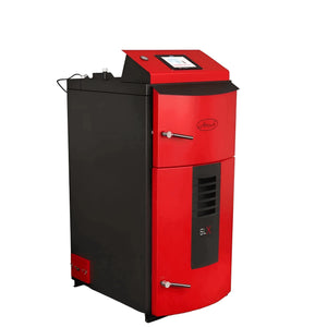 Komplettpaket Holzvergaser Attack SLX Lambda Touch 35 kW mit Pufferspeicher - GEMA Shop