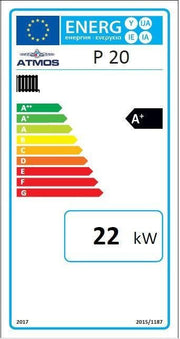 swift
Pelletskamin ATMOS P20 med vednöddrift - GEMA Shop