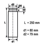 Rauchrohr für Pelletöfen - GEMA Shop