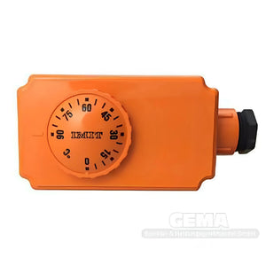 Regelthermostat inkl Tauchhülse für automatische Temperaturregelung 0°C - 90°C - GEMA Shop