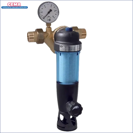 Wasserfilter mit Druckmesser für den Rückspülfilter SYR