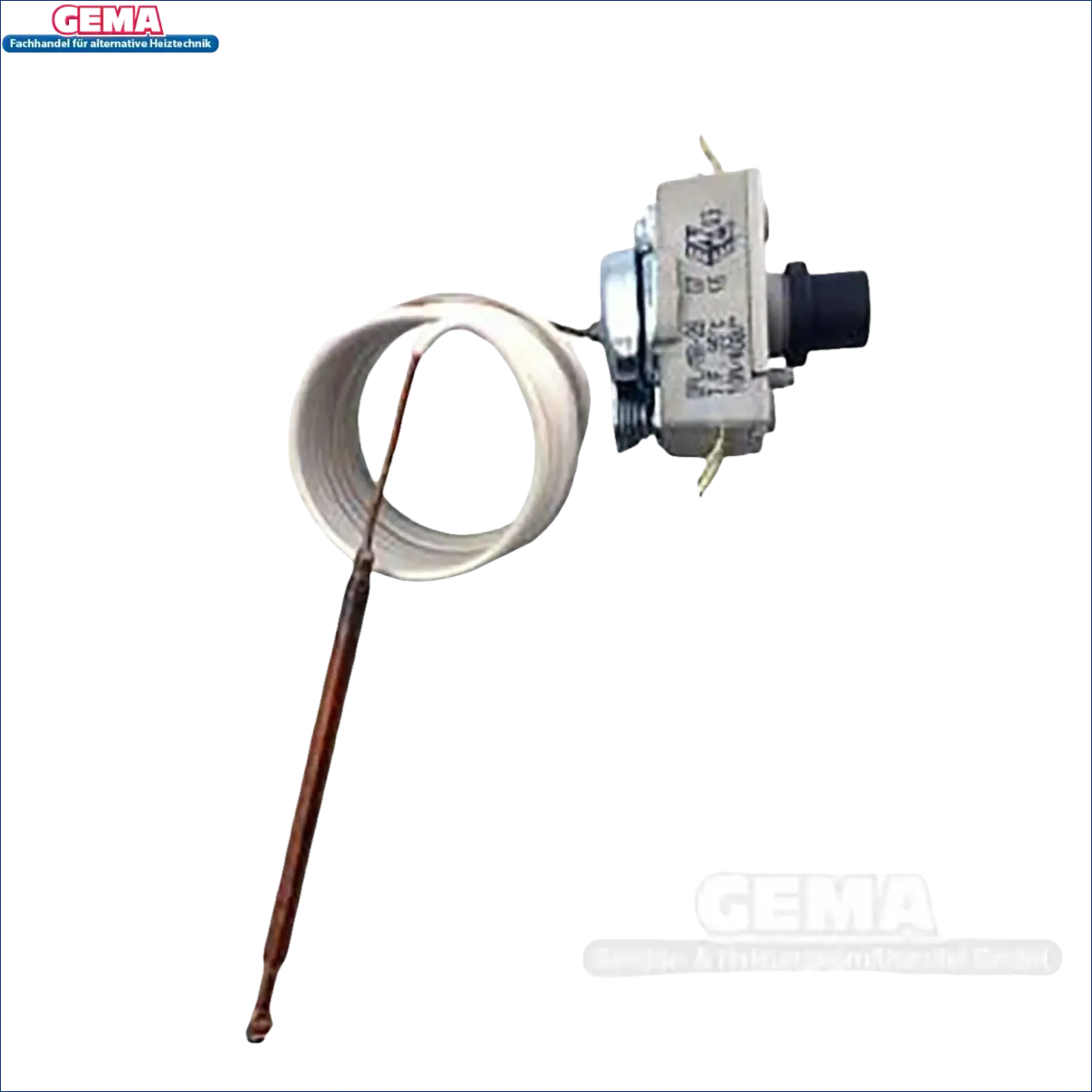 Oven thermostat mit Kapillarrohr für Pelletkessel Thermoflux Pelling Eco STB-Schalter passend