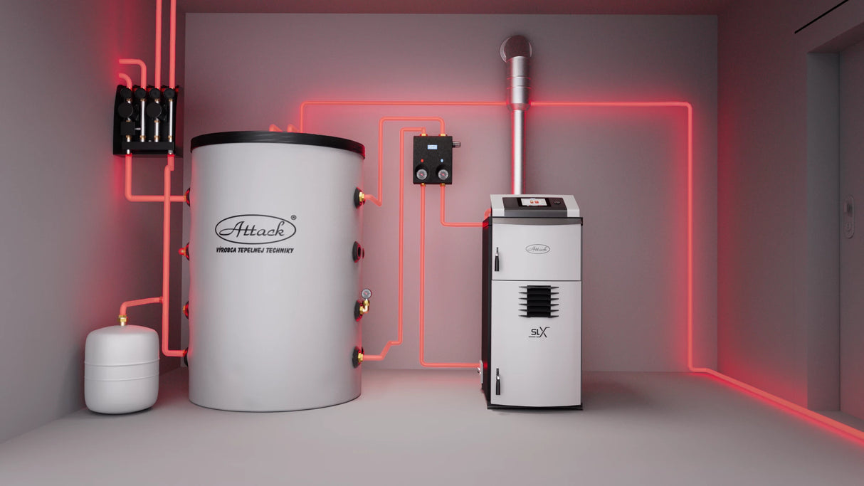 Gásaitheoir adhmaid 25 kW AttACK SLX 25 Lambda