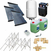 Solarpaket rörkollektor HP22 platt tak 10,83 m² - GEMA Shop