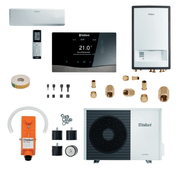 Vaillant värmepump plus klimat split | Paket 4.0601 aroTHERM Split - GEMA Shop
