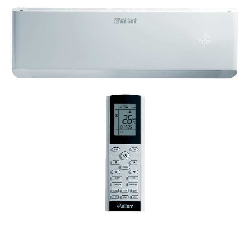 Vaillant värmepump plus klimat split | Paket 4.0601 aroTHERM Split - GEMA Shop