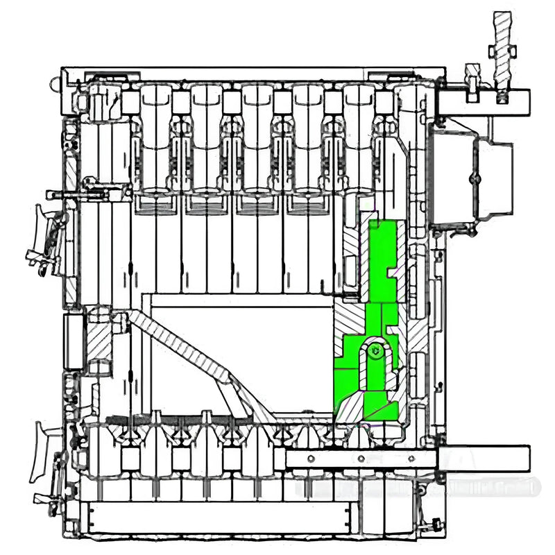 Viadrus U32 schamottstenar komplett - GEMA Shop