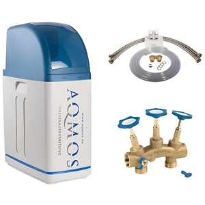 Wasserenthärtungsanlage - Entkalkungsanlage R2D2 - 48 mit 1" Anschluss - Set & Montageblock 1" - GEMA Shop